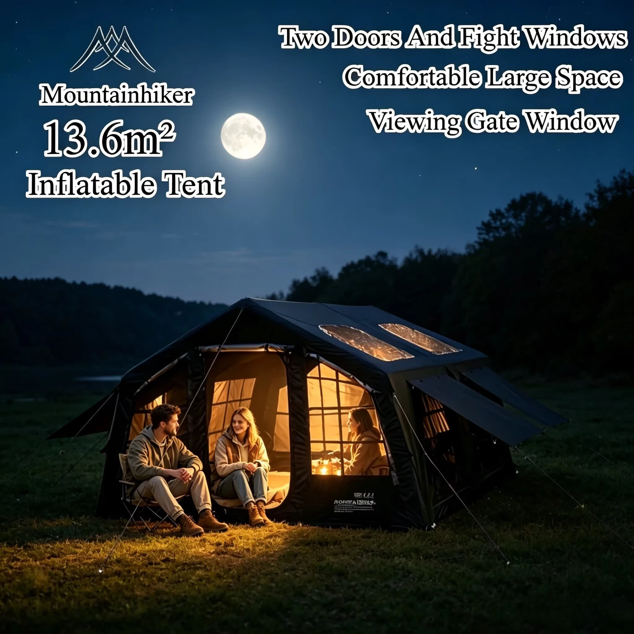 Outdoor Camping House - Barraca Inflável para Camping Mountainhiker para