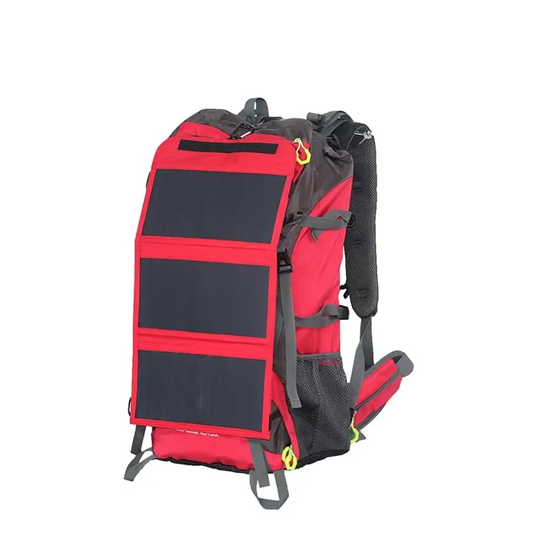 Outdoor Camping Backpack - Mochila Solar Inteligente Personalizada 2026 com
