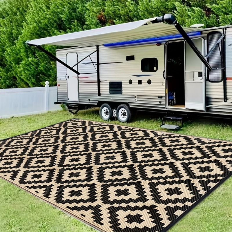 Outdoor Camping Decke - Tapete de Praia Estilo Boêmio Impermeável