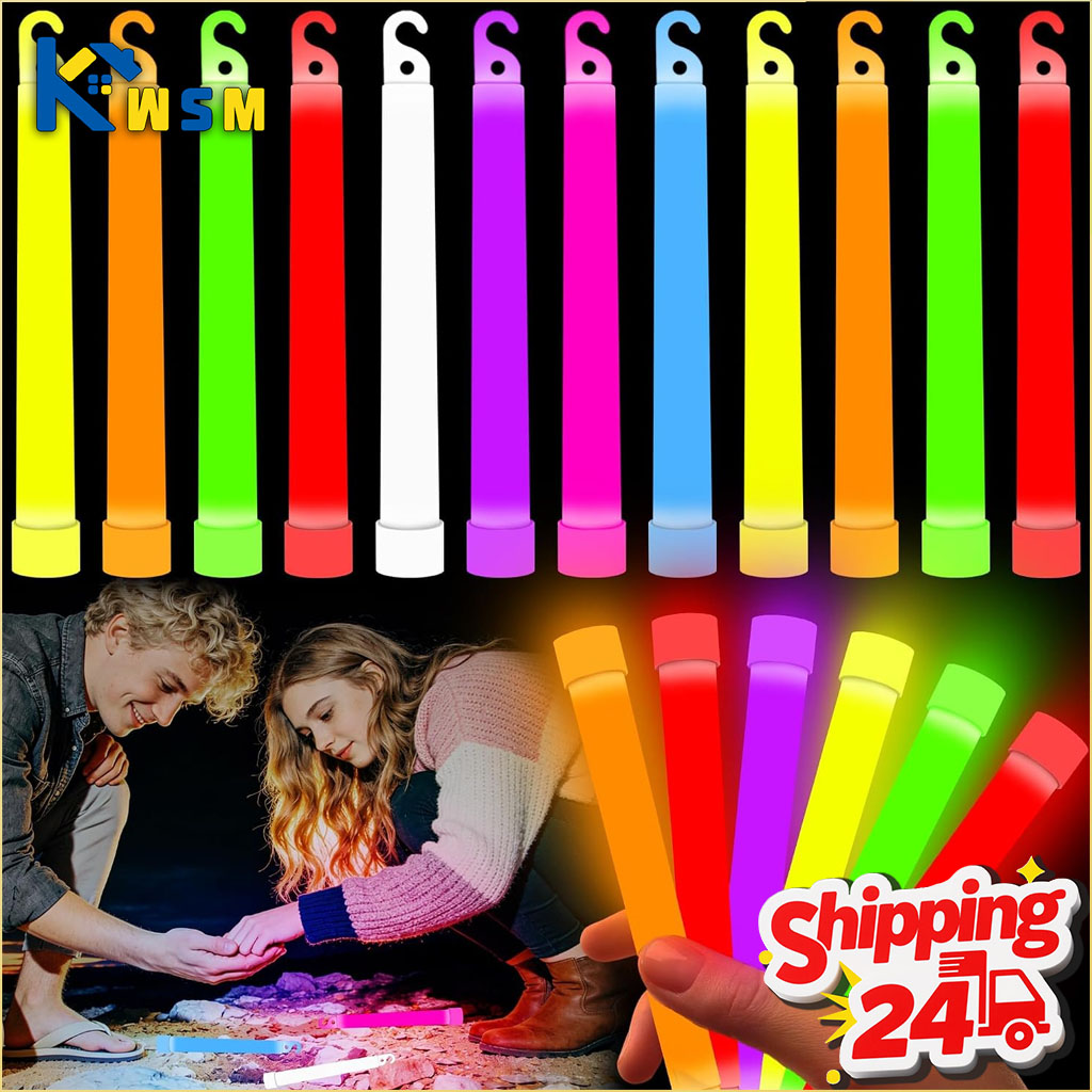 Glow Sticks Survival - 10-50PCS Bastões Luminosos Brilhantes de Longa