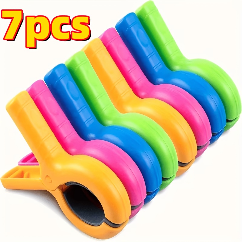 Outdoor Camping Decke - 7 Peças de Clipes Extra Grandes