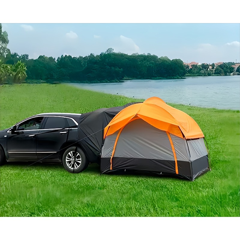 Outdoor Camping Car Tail Tent - Tenda Traseira Integrada para SUV, Toldo
