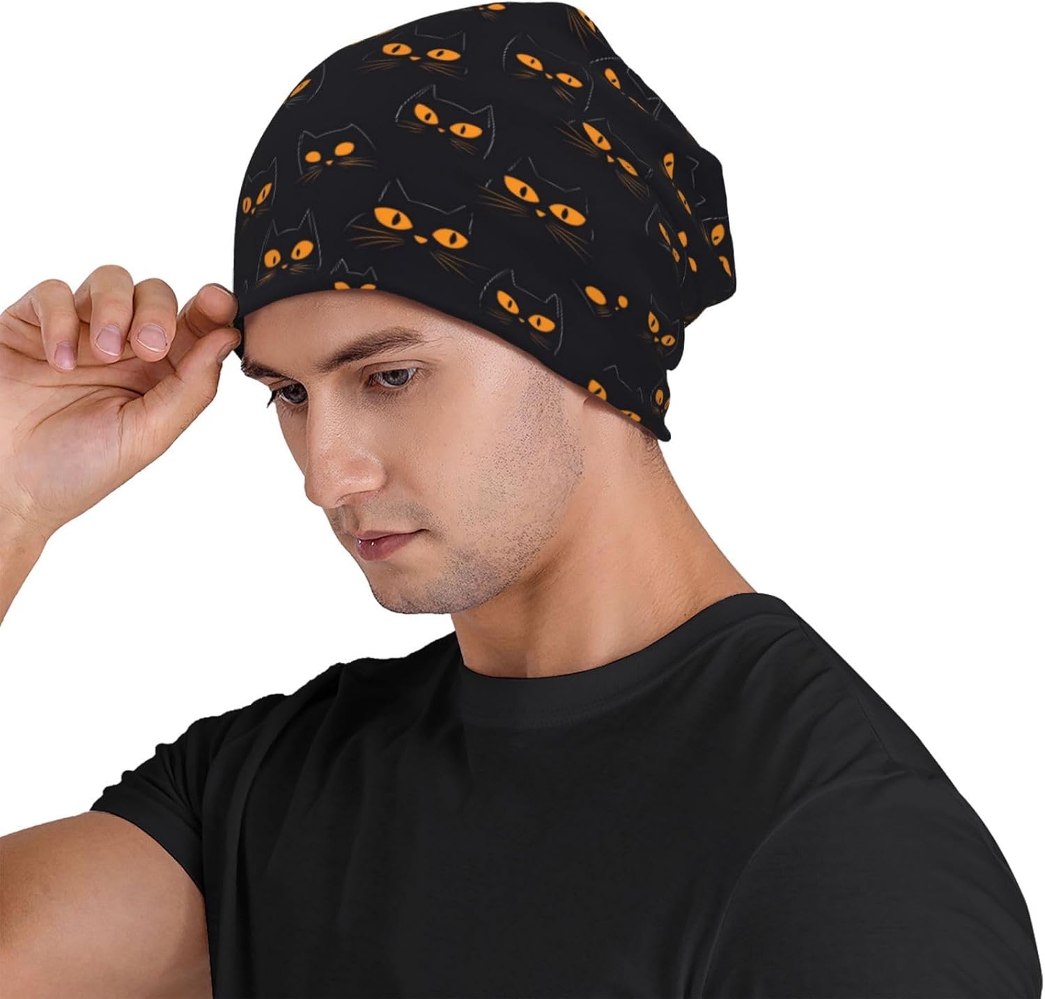 Gorro de malha dupla face boné - Outdoor Camping Activities For Adults avaliação e preço