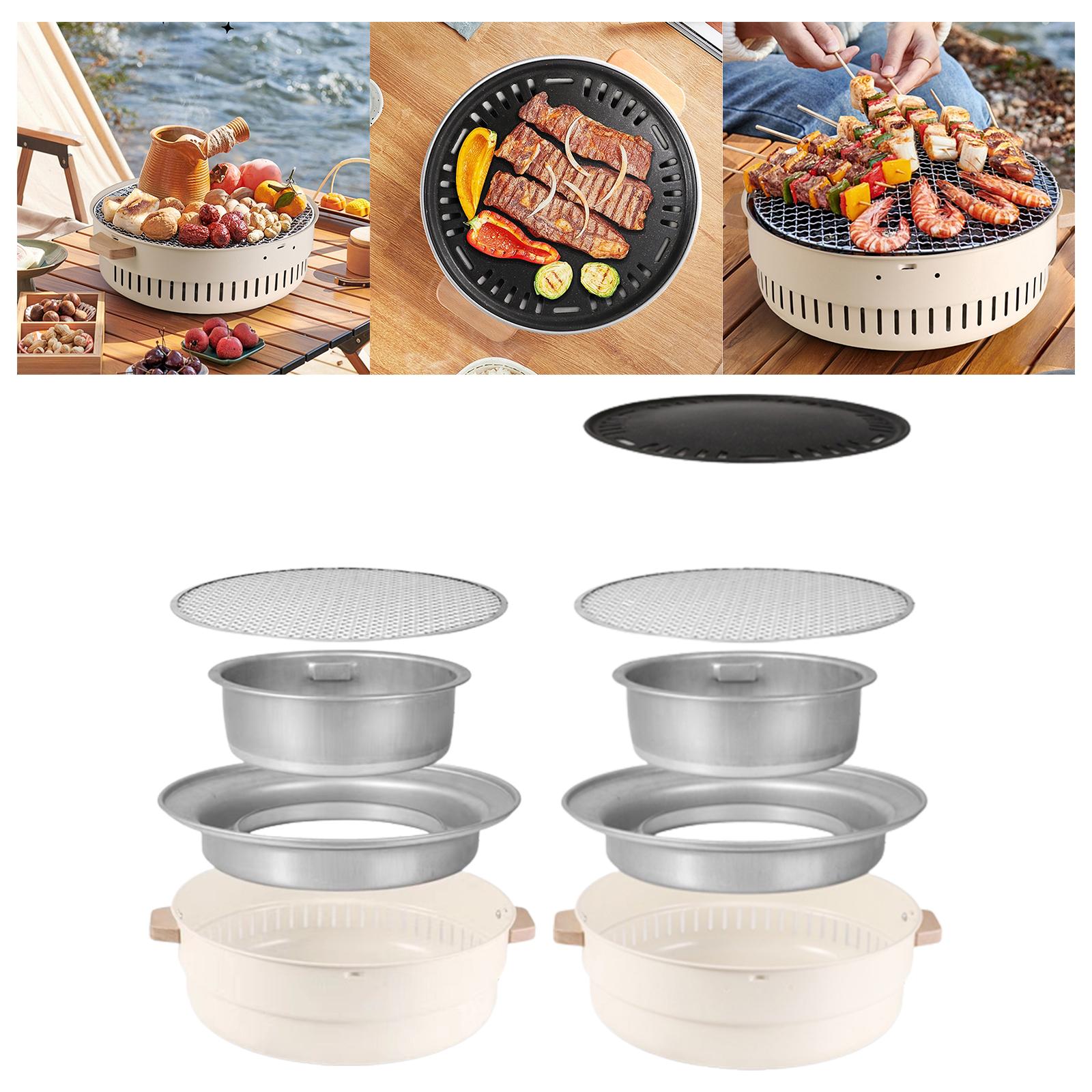 Churrasqueira a Carvão Compact - Outdoor Camping Fire Pit avaliação e preço