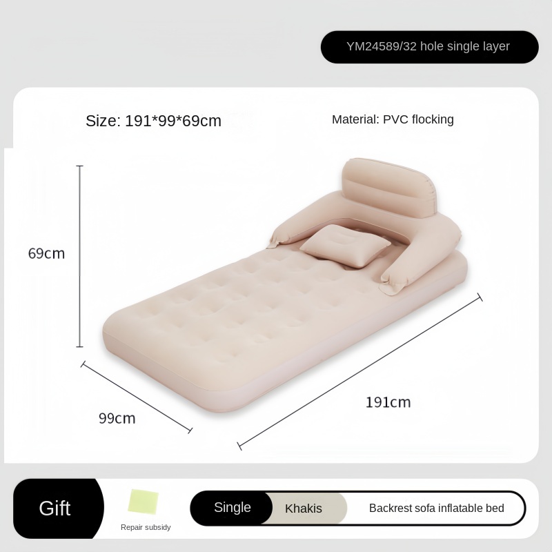 Cama Inflável Portátil para Do - Outdoor Camping Floor Mat avaliação e preço