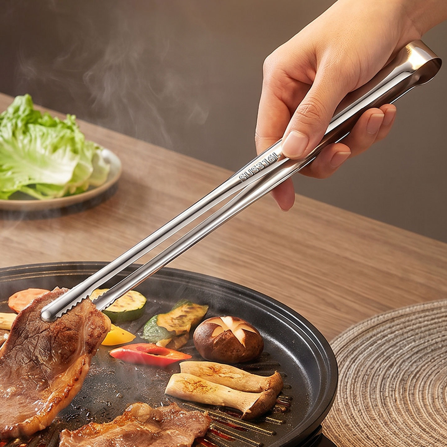 Pinças para Grelhar Carne, Ute - Outdoor Y Camping avaliação e preço