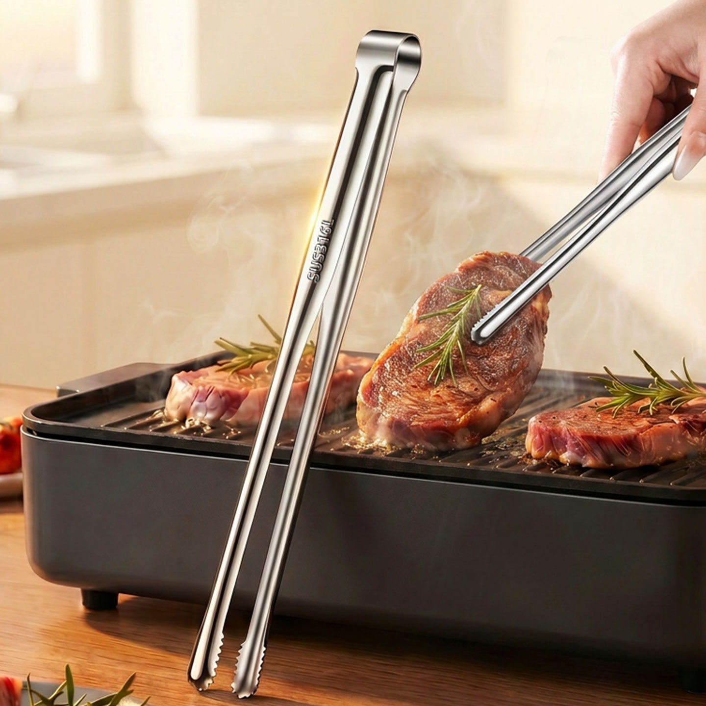 Pinças para Grelhar Carne, Ute - Outdoor Y Camping avaliação e preço