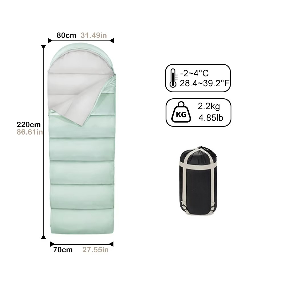 Saco de Dormir Impermeável e L - Outdoor Camping Activities For Adults avaliação e preço