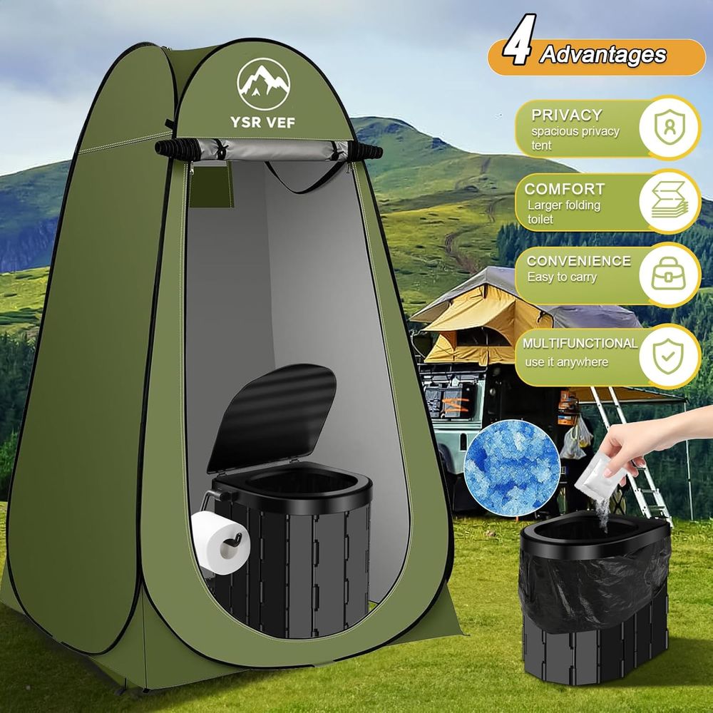 Kit de Sanitário Portátil, San - Outdoor Camp avaliação e preço