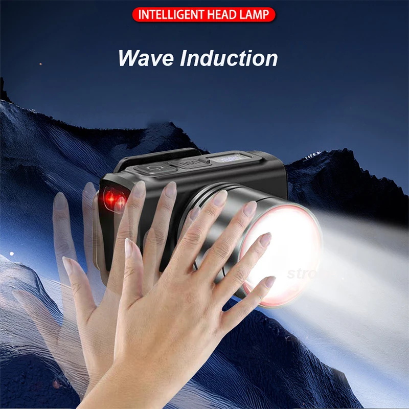 Lanterna de Cabeça Digital LED - Headlamp avaliação e preço