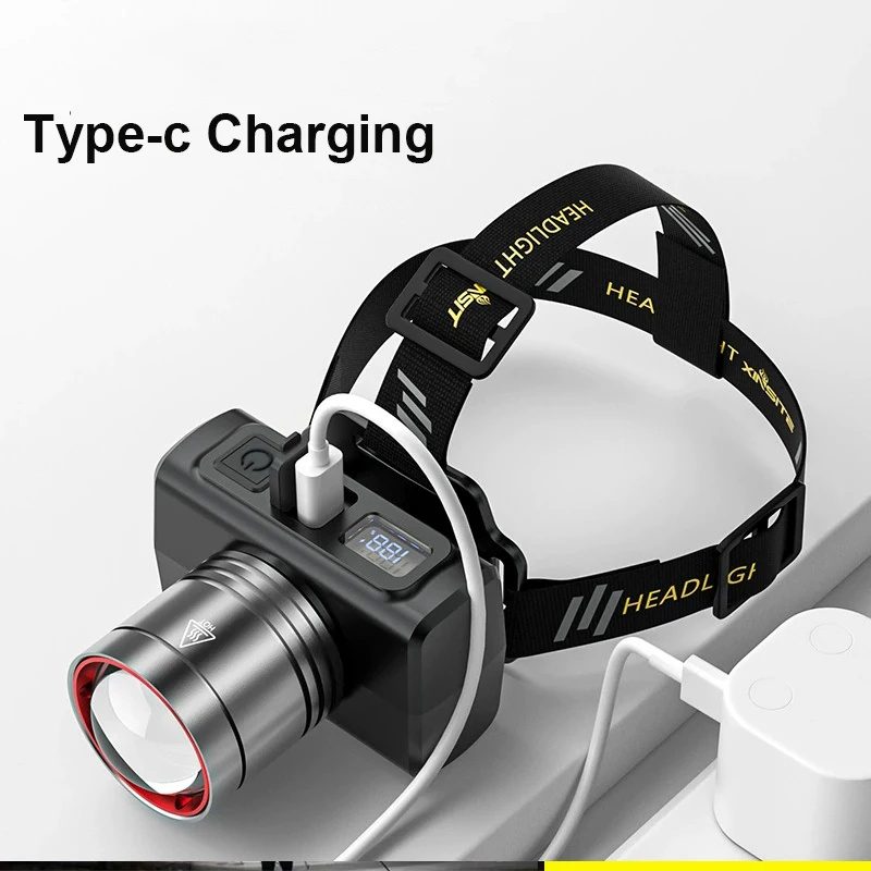Lanterna de Cabeça Digital LED - Headlamp avaliação e preço