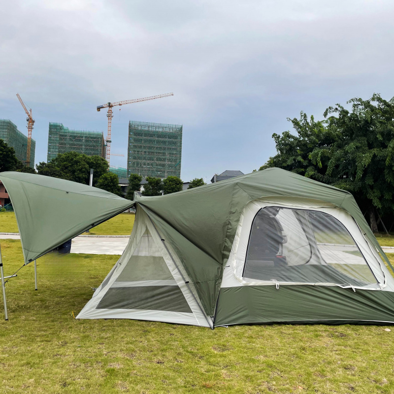 Tenda Traseira Portátil Dobráv - Outdoor Camping Car Tail Tent avaliação e preço