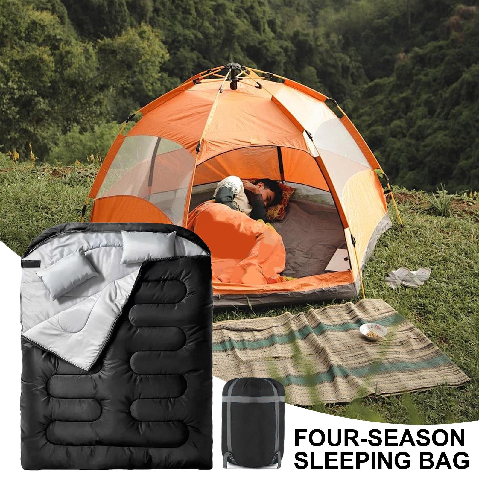 Saco de Dormir Duplo para Adul - Outdoor Camping Activities For Adults avaliação e preço