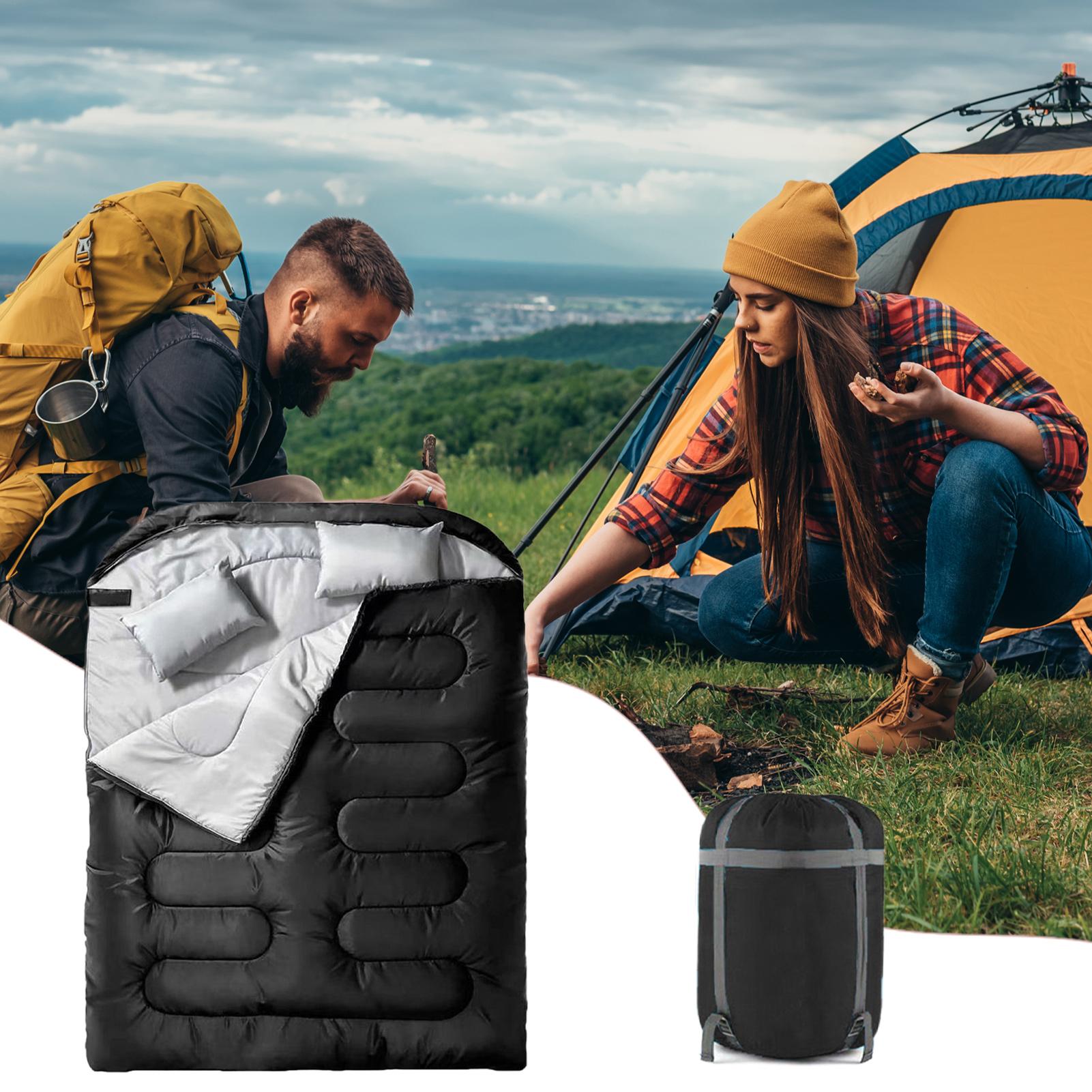 Saco de Dormir Duplo para Adul - Outdoor Camping Activities For Adults avaliação e preço