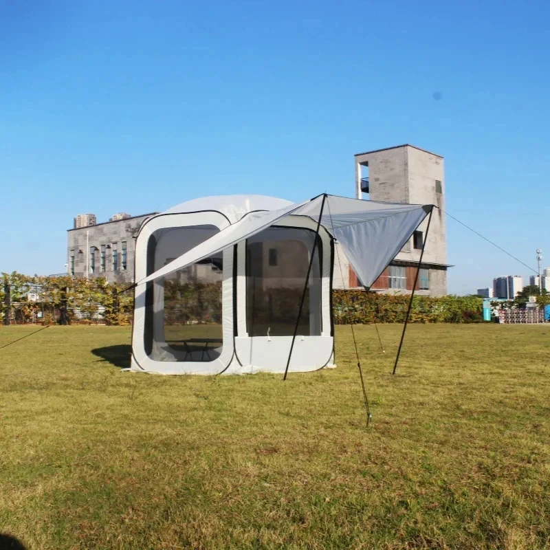 Tenda de Acampamento Dobrável  - Outdoor Camping Car Tail Tent avaliação e preço