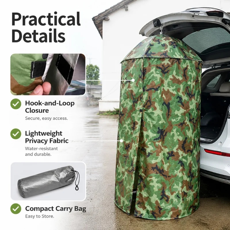 Tenda de Privacidade Portátil  - Outdoor Camping Automatic Quick Opening Tent avaliação e preço