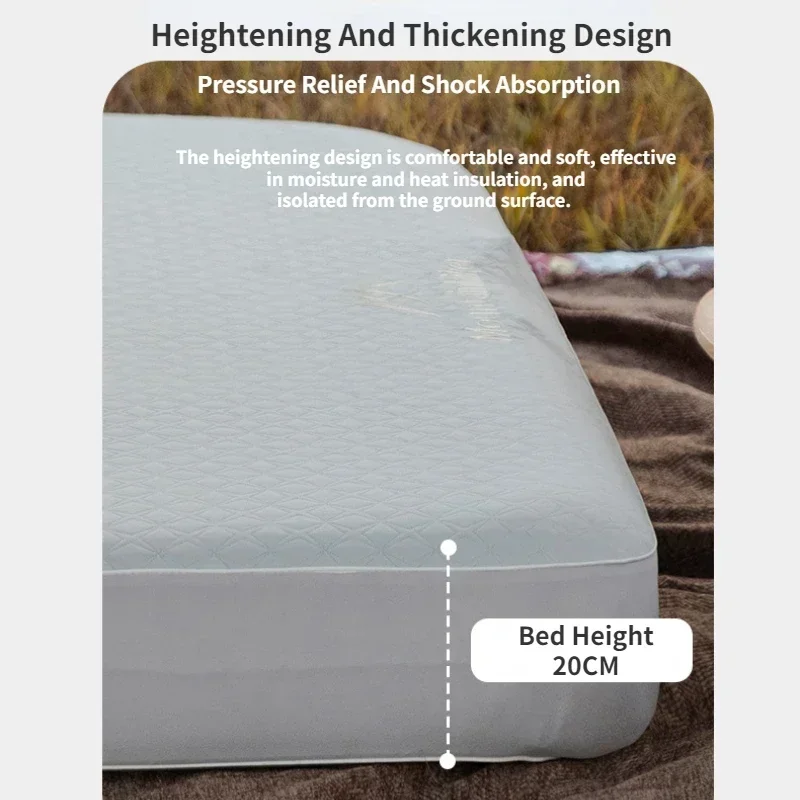 Colchão Inflável Automático pa - Outdoor Camping Floor Mat avaliação e preço