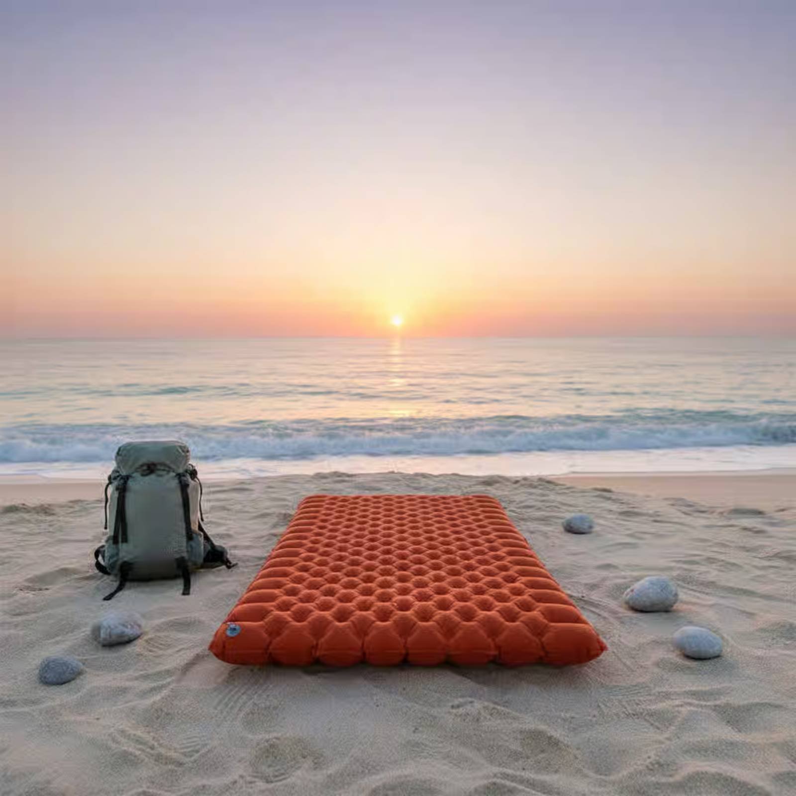 Colchão Inflável para Camping  - Outdoor Camping Floor Mat avaliação e preço