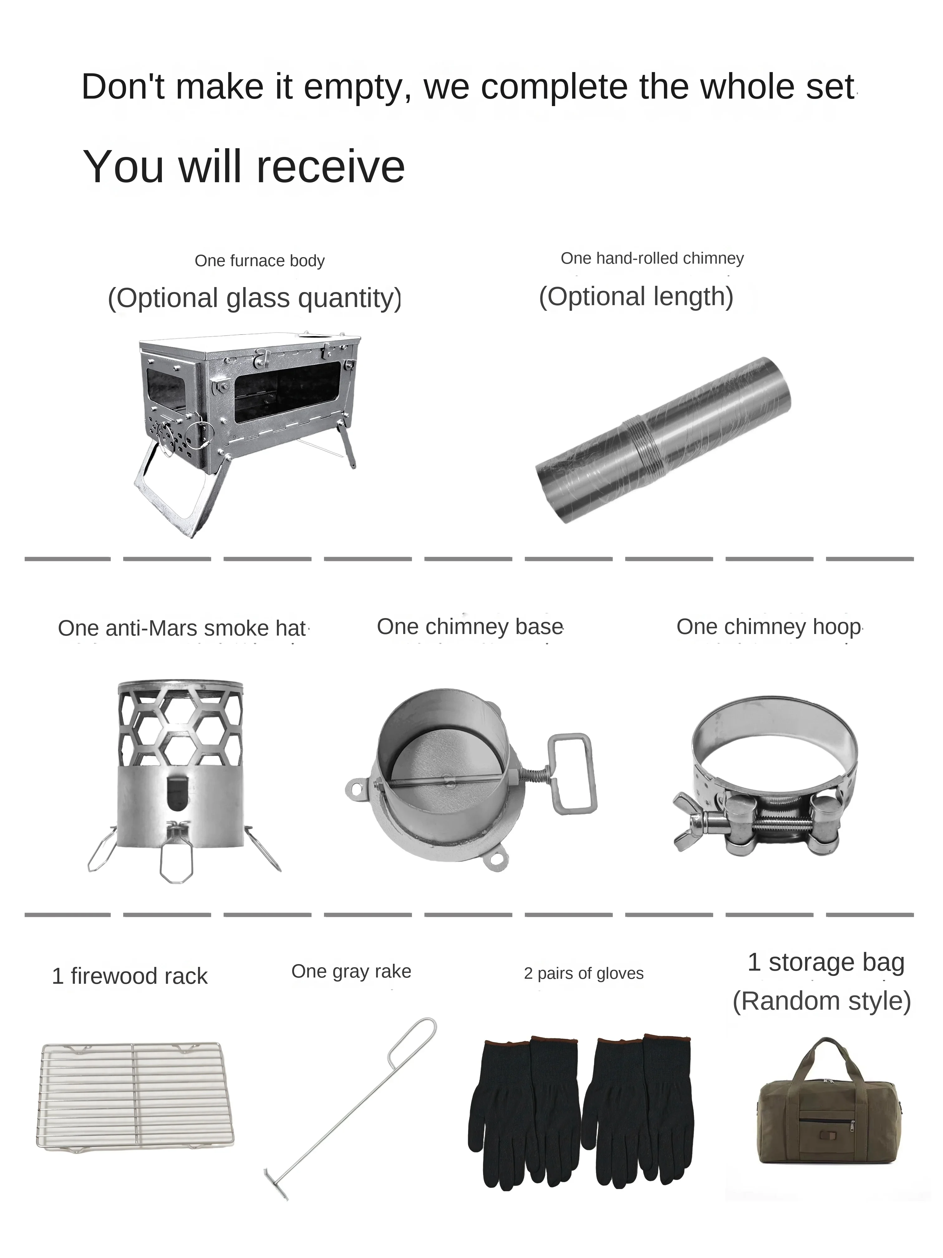 WT Star Ti Liga de Titânio Dob - Outdoor Camping Stove Wood avaliação e preço