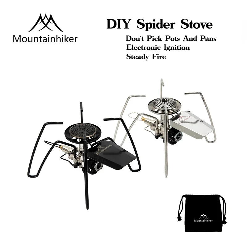 Mountainhiker fogão aranha ao  - Outdoor Camping Stove Wood avaliação e preço