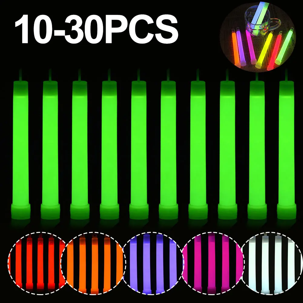 30 pçs brilho luz varas à prov - Glow Sticks Survival avaliação e preço