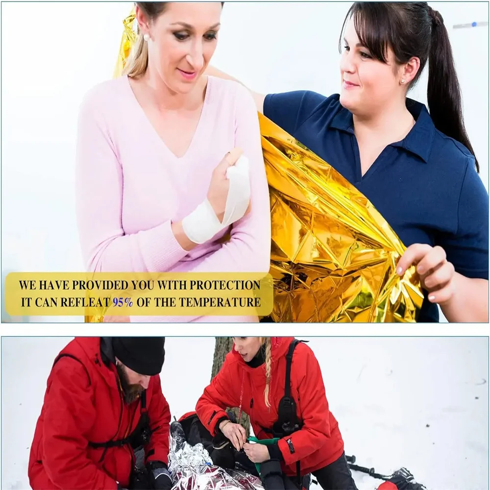 5 pçs cobertor térmico de emer - Outdoor Camping Floor Mat avaliação e preço