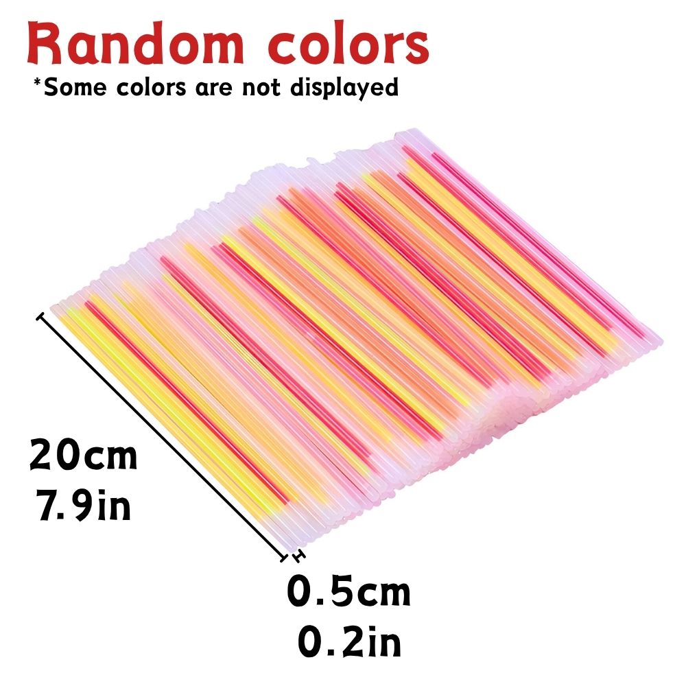 Kit de Bastões de Luz Fluoresc - Glow Sticks Survival avaliação e preço
