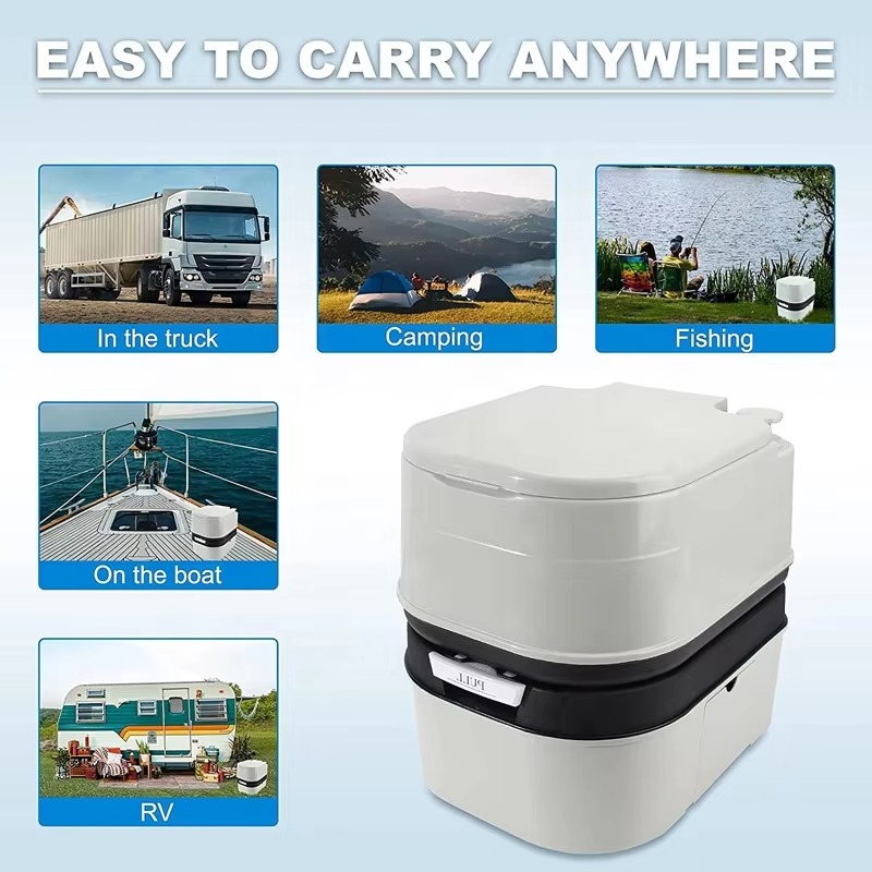 Vaso sanitário portátil para a - Outdoor Camp avaliação e preço