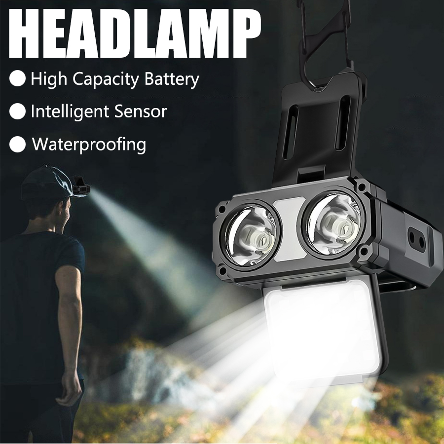 Sensor cob led farol tampa cli - Headlamp avaliação e preço