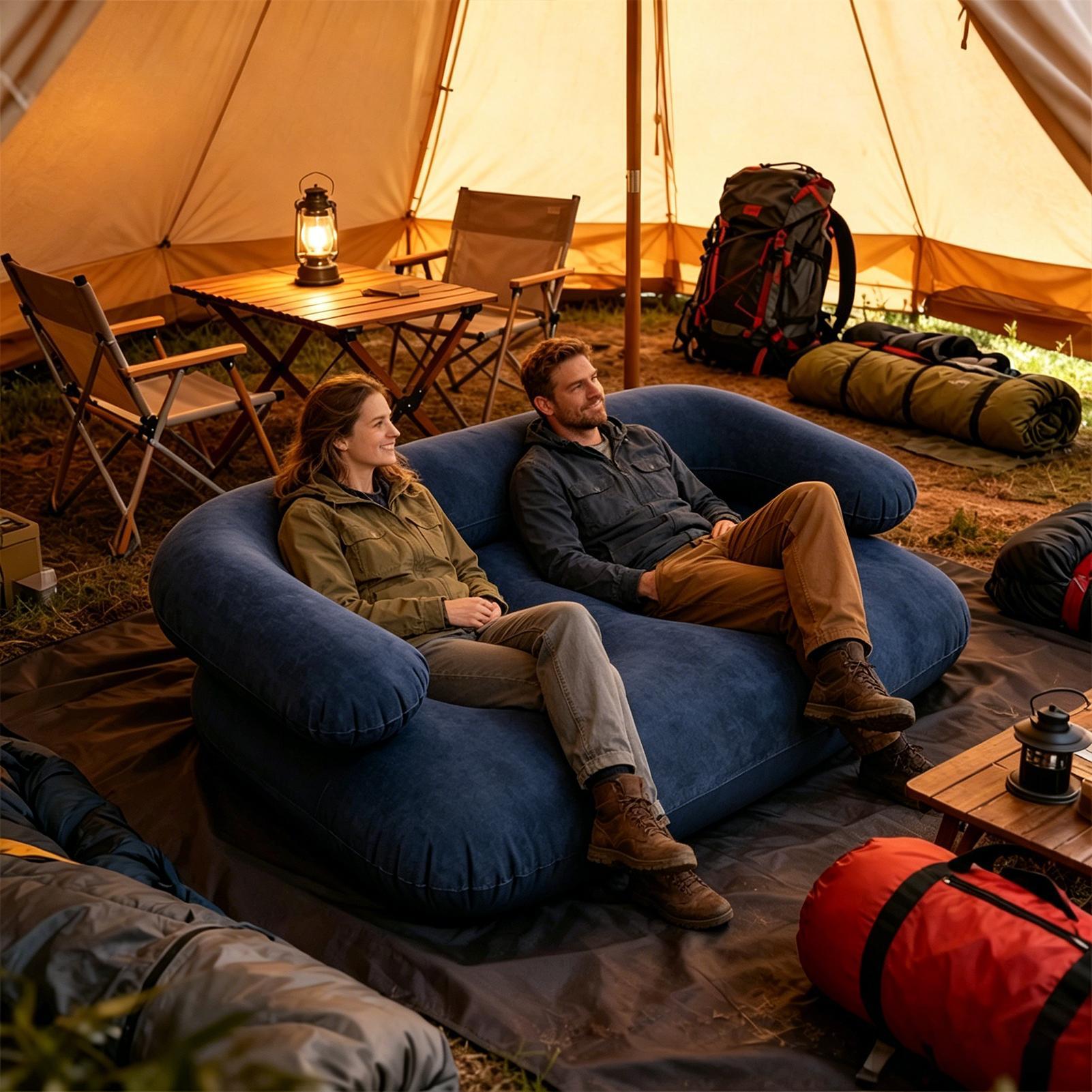 Sofá Inflável para Camping, So - Outdoor Camping Decke avaliação e preço