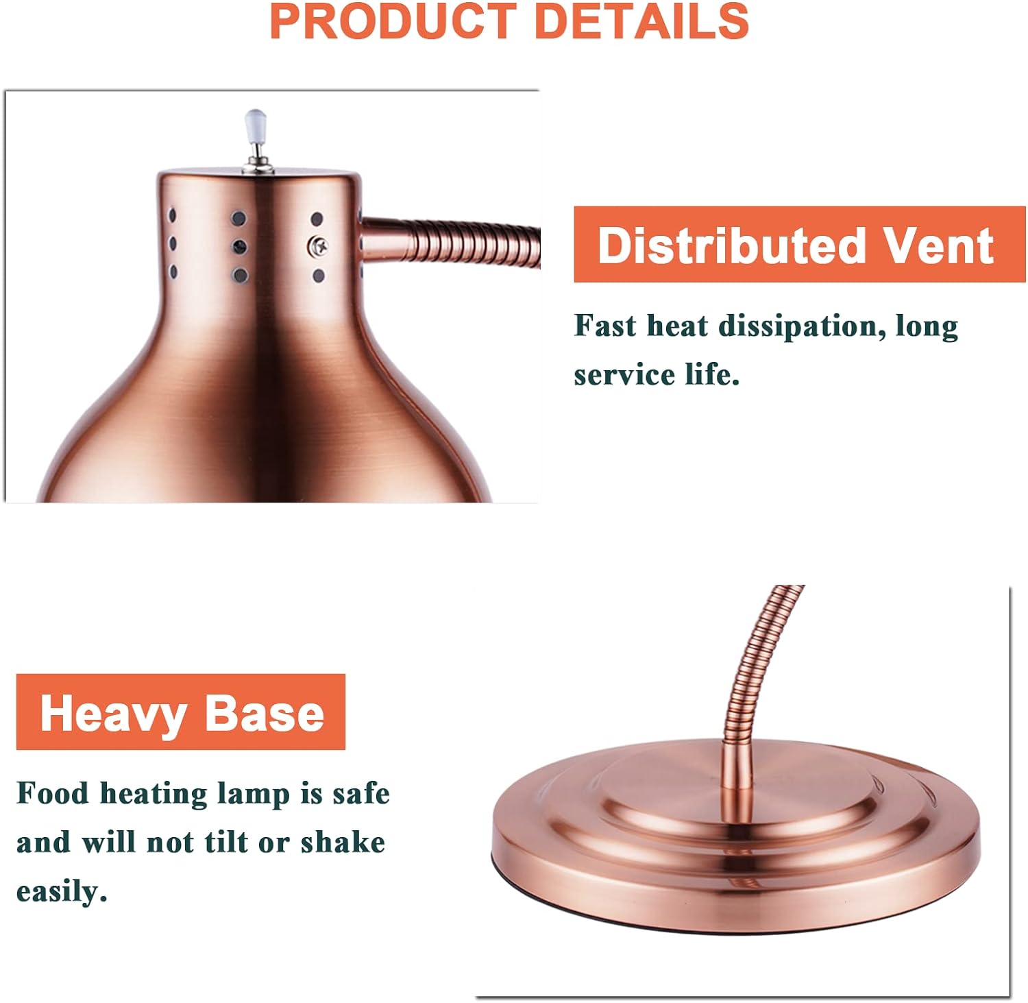 Lâmpada Aquecedora de Alimento - Headlamp avaliação e preço