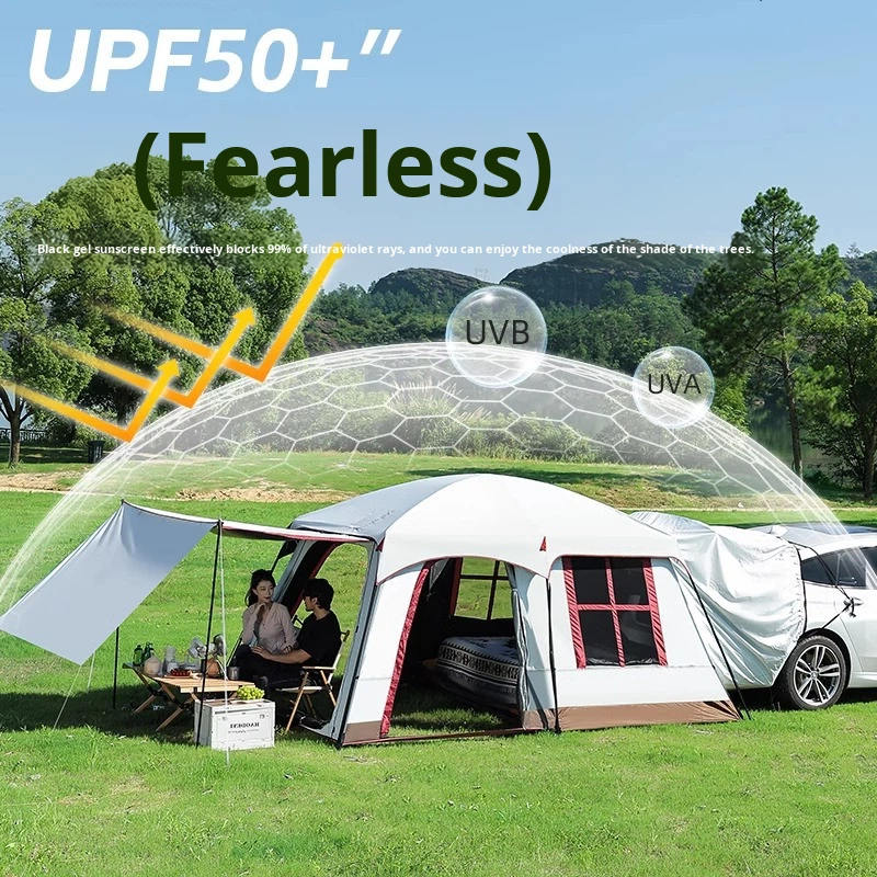 Tenda Traseira para Carro SUV  - Outdoor Camping Car Tail Tent avaliação e preço