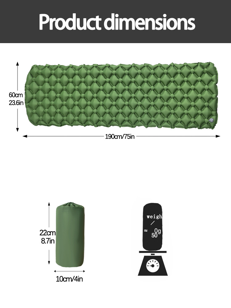 Colchão Inflável para Camping  - Outdoor Camping House avaliação e preço